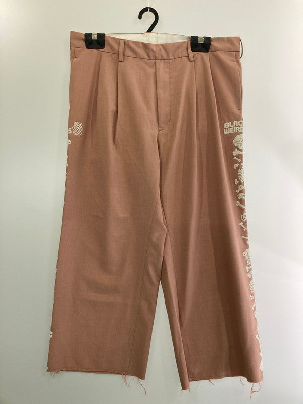 【中古品】【メンズ】  BLACKWEIRDOS 22SS-PA04 22SS CUTOFF CHINO PANTS 153-240828-mo-19-min サイズ：L カラー：ピンク 万代Net店