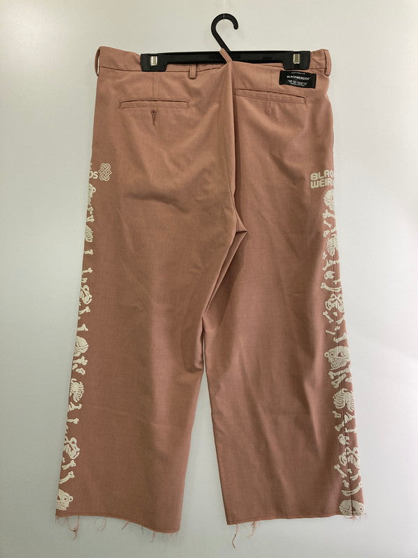 【中古品】【メンズ】  BLACKWEIRDOS 22SS-PA04 22SS CUTOFF CHINO PANTS 153-240828-mo-19-min サイズ：L カラー：ピンク 万代Net店