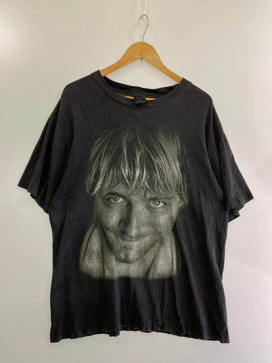 【中古品】【メンズ】  NIRVANA 1998 KURT COBAIN MEMORIAL TEE ニルヴァーナ 1998年 カートコバーン メモリアルTシャツ トップス 半袖 146-240825-ma-09-min サイズ：L カラー：ブラック 万代Net店