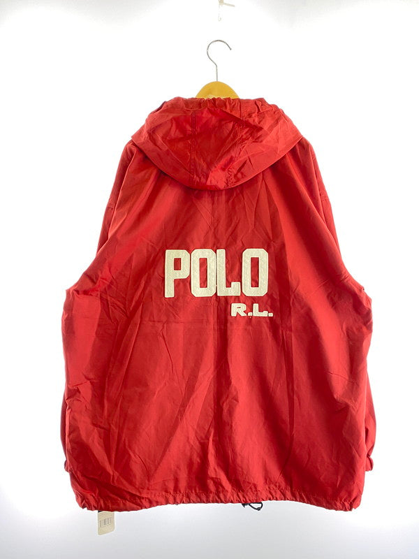 【中古品】【メンズ】 POLO SPORTS ポロスポーツ ZIP UP HOODED JACKET ジップアップ フーデッド ジャケット アウター 146-240827-yn-08-min サイズ：L カラー：レッド系 万代Net店