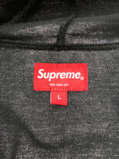 【中古品】【メンズ】 Supreme シュプリーム 22AW LAYERED HOODED L/S TOP BLACK レイヤード フーデッド ロングスリーブ トップ 149-251210-rt-03-tag サイズ：L カラー：ブラック 万代Net店