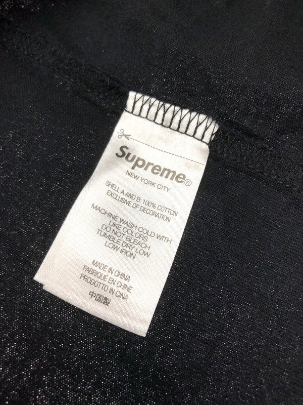 【中古品】【メンズ】 Supreme シュプリーム 22AW LAYERED HOODED L/S TOP BLACK レイヤード フーデッド ロングスリーブ トップ 149-251210-rt-03-tag サイズ：L カラー：ブラック 万代Net店