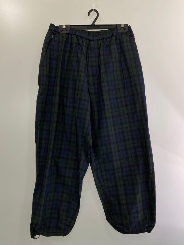 【中古美品】【メンズ】  BORCHUER ブローシュアー 231-05 B/W SHAKA PANTS シャカパンツ ズボン ボトムス 151-240829-ma-02-min サイズ：M カラー：B/WATCH 万代Net店