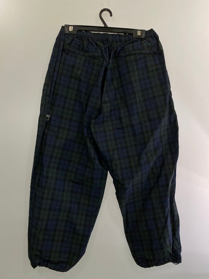 【中古美品】【メンズ】  BORCHUER ブローシュアー 231-05 B/W SHAKA PANTS シャカパンツ ズボン ボトムス 151-240829-ma-02-min サイズ：M カラー：B/WATCH 万代Net店