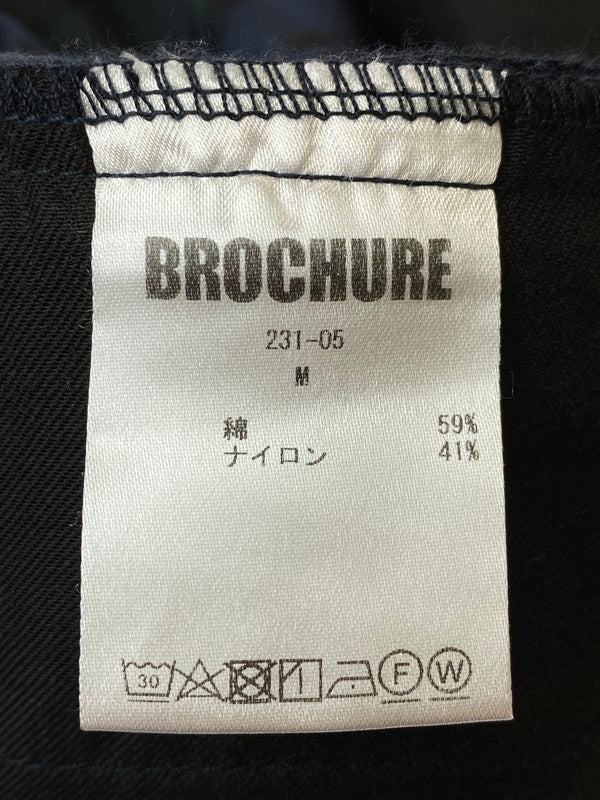 【中古美品】【メンズ】  BORCHUER ブローシュアー 231-05 B/W SHAKA PANTS シャカパンツ ズボン ボトムス 151-240829-ma-02-min サイズ：M カラー：B/WATCH 万代Net店