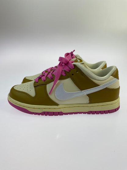 【中古品】【レディース】 NIKE ナイキ FD8683-700 WMNS DUNK LOW ”JUST DO IT” 靴 シューズ 166-240828-AS-22-min サイズ：22.5cm カラー：ベージュ/ブラウン/ピンク 万代Net店