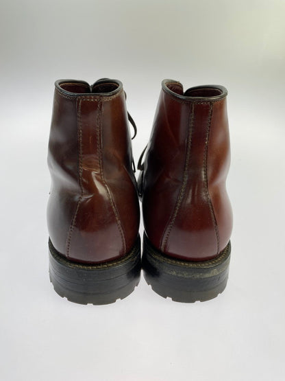 【中古品】【メンズ】 ALDEN オールデン SHELL CORDVAN TANKER BOOTS 45152HC コードバン タンカーブーツ 靴 164-240830-yn-09-min サイズ：10 1/2 カラー：ブラウン系 万代Net店