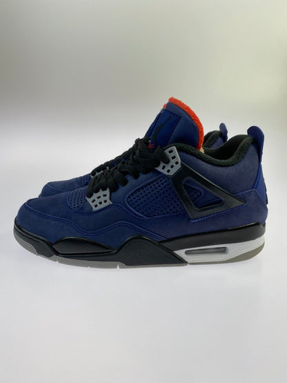 【中古品】【メンズ】 NIKE ナイキ CQ9597-401 AIR JORDAN ４ RETRO WNTR ”LOYAL BLUE WHITE BLACK" 靴 シューズ 160-240828-AS-12-min サイズ：27.0cm カラー：ネイビー/ブラック/グレー/オレンジ 万代Net店