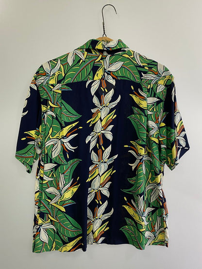 【中古品】【メンズ】 SUN SURF サンサーフ S/S HAWAIIAN SHIRT M32867 ショートスリーブ ハワイアンシャツ アロハシャツ 半袖シャツ トップス 145-240831-yn-02-min サイズ：S 万代Net店