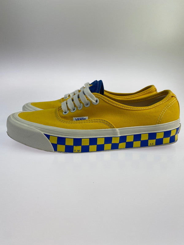 【中古美品】【メンズ】 VANS バンズ AUTHENTIC 44 DX VN0A54F241O オーセンティック 44 デラックス スニーカー 靴 162-240902-yn-09-min サイズ：25.5cm カラー：YELLOW/BLUE/SCE 万代Net店