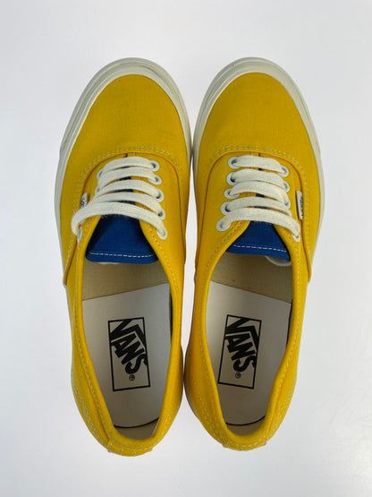 【中古美品】【メンズ】 VANS バンズ AUTHENTIC 44 DX VN0A54F241O オーセンティック 44 デラックス スニーカー 靴 162-240902-yn-09-min サイズ：25.5cm カラー：YELLOW/BLUE/SCE 万代Net店