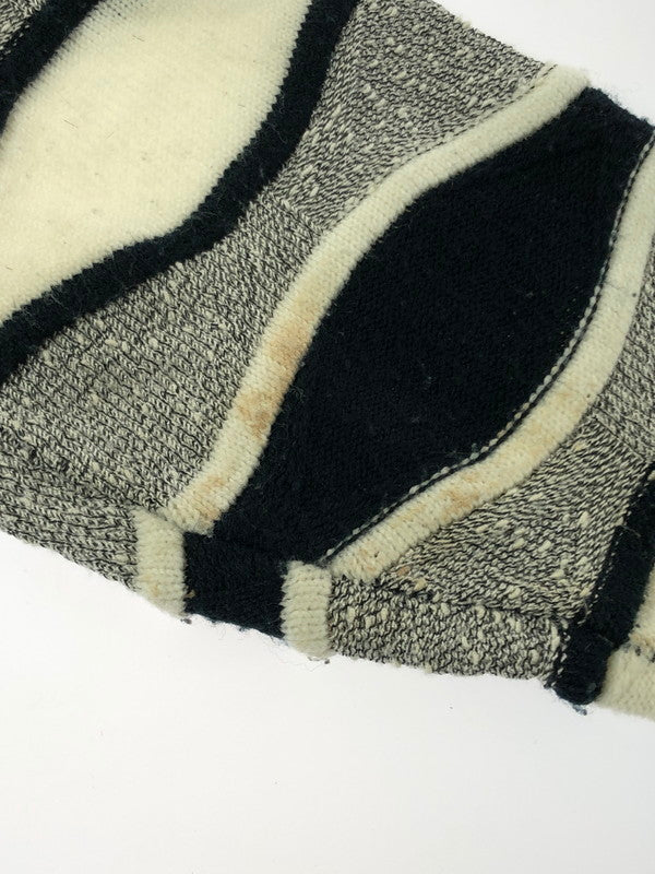 【現状渡し品】【メンズ】 ALAN STUART アラン・スチュアート 3D KNIT スリーディー ニット トップス 146-260913-rt-14-tagh サイズ：不明 下記参照 カラー：ブラック/ホワイト 万代Net店
