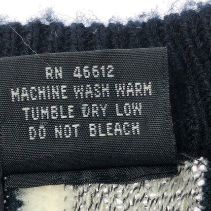 【現状渡し品】【メンズ】 ALAN STUART アラン・スチュアート 3D KNIT スリーディー ニット トップス 146-260913-rt-14-tagh サイズ：不明 下記参照 カラー：ブラック/ホワイト 万代Net店