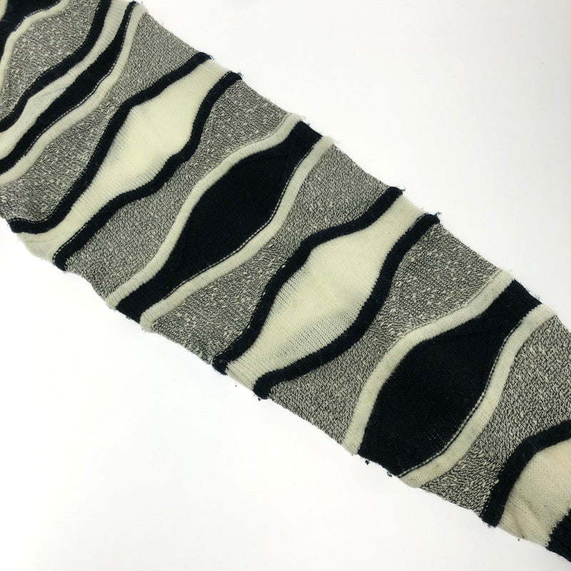 【現状渡し品】【メンズ】 ALAN STUART アラン・スチュアート 3D KNIT スリーディー ニット トップス 146-260913-rt-14-tagh サイズ：不明 下記参照 カラー：ブラック/ホワイト 万代Net店