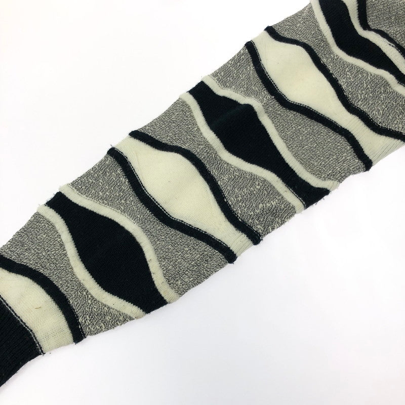 【現状渡し品】【メンズ】 ALAN STUART アラン・スチュアート 3D KNIT スリーディー ニット トップス 146-260913-rt-14-tagh サイズ：不明 下記参照 カラー：ブラック/ホワイト 万代Net店