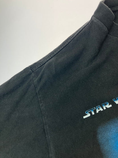 【中古品】【メンズ】 STAR WARS スターウォーズ 1999 EPISODE 1 90'S BOOTLEG TEE 1999年 エピソード1 90年代 ブートレッグTシャツ トップス 半袖 146-240829-ma-14-min サイズ：サイズ不明 カラー：黒 万代Net店