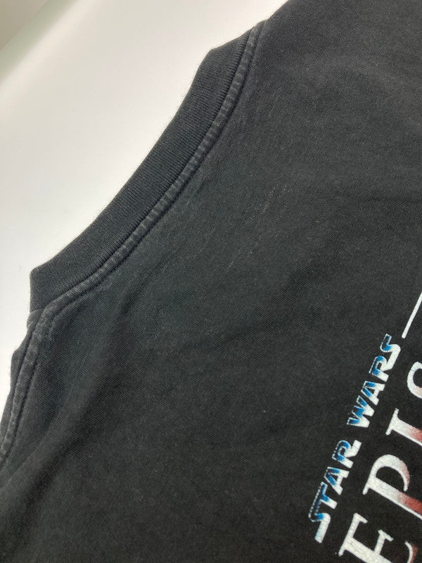 【中古品】【メンズ】 STAR WARS スターウォーズ 1999 EPISODE 1 90'S BOOTLEG TEE 1999年 エピソード1 90年代 ブートレッグTシャツ トップス 半袖 146-240829-ma-14-min サイズ：サイズ不明 カラー：黒 万代Net店