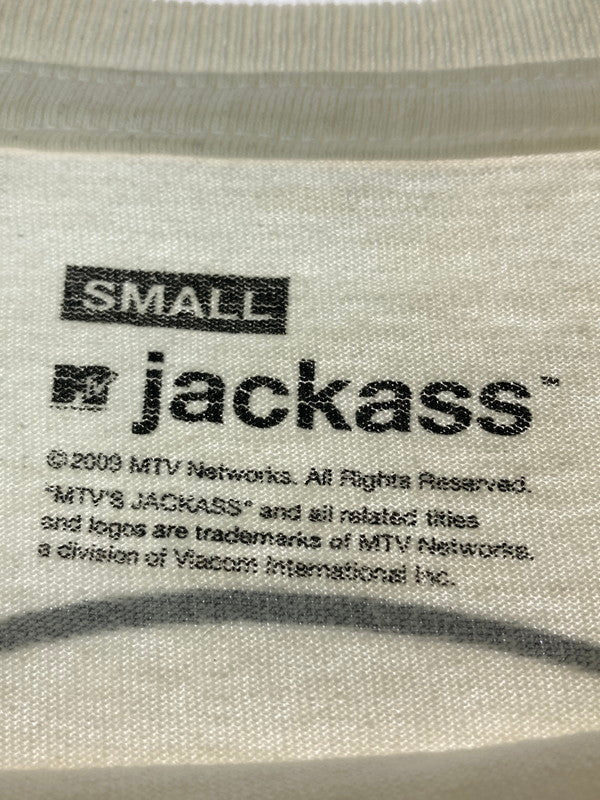 【中古品】【メンズ】  JACKASS NUMBER TWO PRINT S S TEE 146-240828-mo-11-min サイズ：S カラー：ホワイト 万代Net店