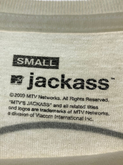 【中古品】【メンズ】  JACKASS NUMBER TWO PRINT S S TEE 146-240828-mo-11-min サイズ：S カラー：ホワイト 万代Net店