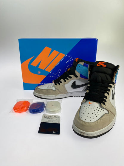 【中古品】【メンズ】 NIKE ナイキ AIR JORDAN 1 RETRO HIGH OG DC6515-100 エア ジョーダン 1 レトロ ハイ オリジナル スニーカー 靴 160-240830-yn-03-min サイズ：28.0cm US10 カラー：WHITE/TOTAL ORANGE-MULTI COLOR 万代Net店