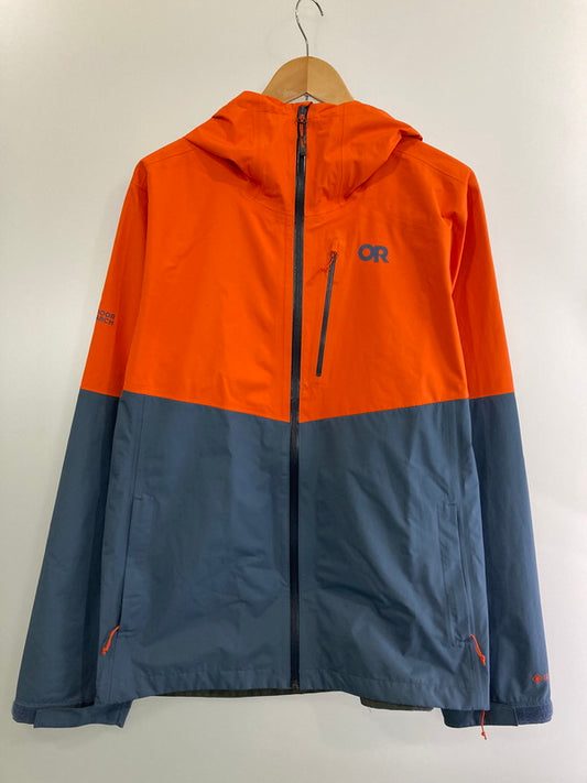 【中古品】【メンズ】  OUTDOOR RESEARCH 287615-2344008 FORAY 2 JACKET 140-240821-mo-3-min サイズ：L カラー：オレンジ/ネイビー 万代Net店