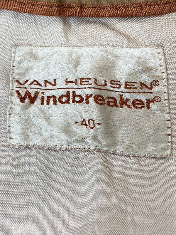 【中古品】【メンズ】  VAN HEUSEN WINDBREAKERタグ 60-70S SWING TOP 146-240828-mo-15-min サイズ：40 カラー：ブラウン 万代Net店