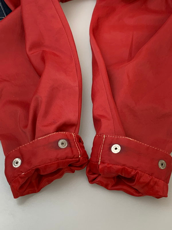 【中古品】【メンズ】 RENOMA レノマ 90S NYLON SAILING JACKET ナイロンセーリングジャケット 146-260611-kt-06-min サイズ：M カラー：レッド 万代Net店