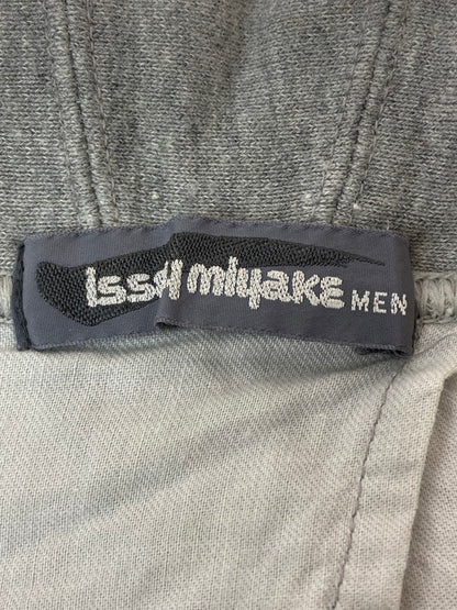 【中古品】【メンズ】 ISSEY MIYAKE MEN 筆タグ オンリミット期 80S SWEAT CARDIGAN 140-240828-mo-1-min サイズ：F カラー：グレー 万代Net店