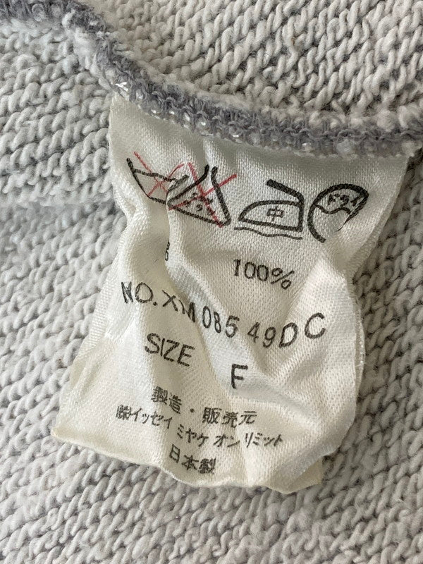 【中古品】【メンズ】 ISSEY MIYAKE MEN 筆タグ オンリミット期 80S SWEAT CARDIGAN 140-240828-mo-1-min サイズ：F カラー：グレー 万代Net店