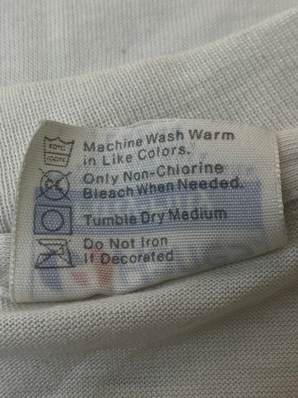 【現状渡し品】【メンズ】 HANES-FIFTY FIFTY- ヘインズフィフティフィフティ USA製 80S c1987 ANATOMICAL CHART T-SHIRT 半袖 146-250121-AS-40-min サイズ：L カラー：ホワイト 万代Net店