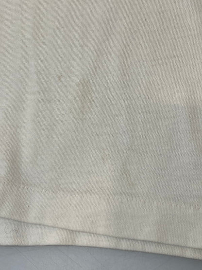 【現状渡し品】【メンズ】 HANES-FIFTY FIFTY- ヘインズフィフティフィフティ USA製 80S c1987 ANATOMICAL CHART T-SHIRT 半袖 146-250121-AS-40-min サイズ：L カラー：ホワイト 万代Net店