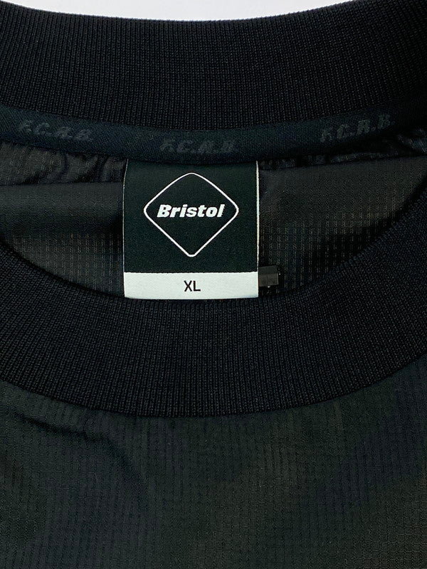 【中古美品】【メンズ】 F.C.REAL BRISTOL エフシーレアルブリストル FCRB-242001 24AW WARM UP PISTE ウォームアップピステ 長袖トップス 142-260529-sm-03-otoh サイズ：XL カラー：ブラック 万代Net店