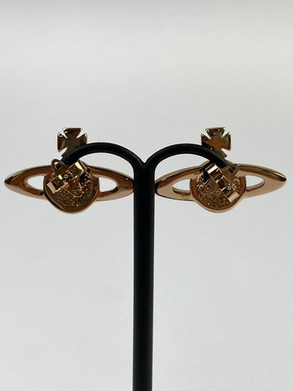 【LIFTる。景品】【中古品】【レディース】 Vivienne Westwood ヴィヴィアンウエストウッド MINI BAS RELIEF EARRINGS 62020033 ミニバス リリーフ ピアス アクセサリー 192-240906-yn-21-min カラー：ピンクゴールド 万代Net店