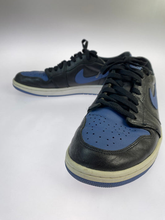 【中古品】【メンズ】 NIKE ナイキ AIR JORDAN 1 LOW OG CZ0790-041 エア ジョーダン 1 レトロ ロー オリジナル スニーカー 靴  160-240902-yn-06-min サイズ：30.0cm US12 カラー：BLACK/MYSTIC NAVY-WHITE 万代Net店