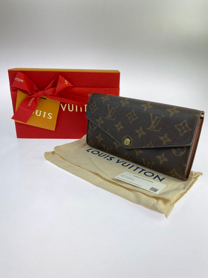 【中古品】【メンズ/レディース】 LOUIS VUITTON ルイ・ヴィトン モノグラム ポルトフォイユ サラ M60531 長財布 179-240906-yn-14-min カラー：ブラウン 万代Net店