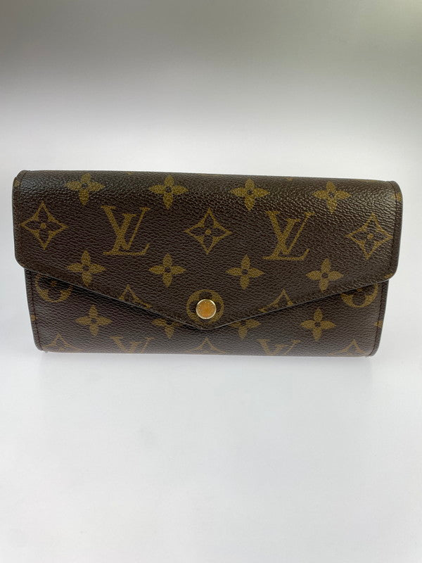 【中古品】【メンズ/レディース】 LOUIS VUITTON ルイ・ヴィトン モノグラム ポルトフォイユ サラ M60531 長財布 179-240906-yn-14-min カラー：ブラウン 万代Net店