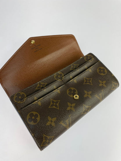 【中古品】【メンズ/レディース】 LOUIS VUITTON ルイ・ヴィトン モノグラム ポルトフォイユ サラ M60531 長財布 179-240906-yn-14-min カラー：ブラウン 万代Net店