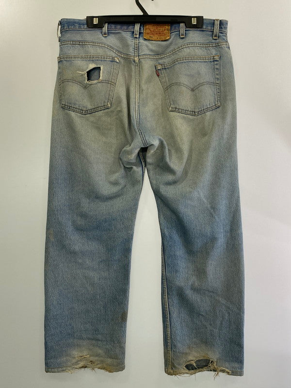 【現状渡し品】【メンズ】 Levi's リーバイス 501-0115 ボタン裏553 93年5月製造 USA製 90’S 501 DENIM PANTS デニムパンツ ジーパン ジーンズ ボトムス 157-240905-me-12-min サイズ：W40 カラー：インディゴ 万代Net店