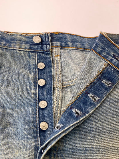 【現状渡し品】【メンズ】 Levi's リーバイス 501-0115 ボタン裏553 93年5月製造 USA製 90’S 501 DENIM PANTS デニムパンツ ジーパン ジーンズ ボトムス 157-240905-me-12-min サイズ：W40 カラー：インディゴ 万代Net店