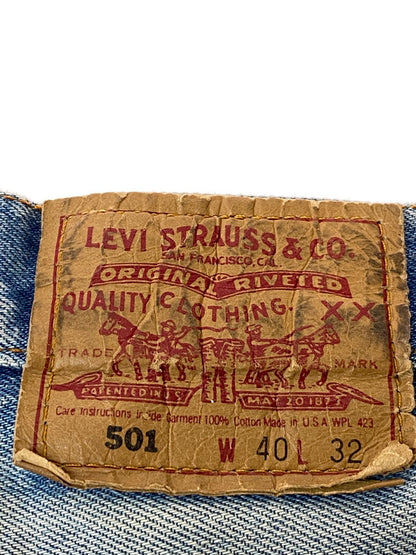 【現状渡し品】【メンズ】 Levi's リーバイス 501-0115 ボタン裏553 93年5月製造 USA製 90’S 501 DENIM PANTS デニムパンツ ジーパン ジーンズ ボトムス 157-240905-me-12-min サイズ：W40 カラー：インディゴ 万代Net店