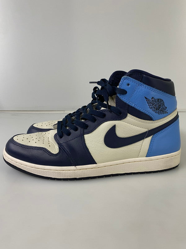 【中古品】【メンズ】 NIKE ナイキ 555088-140 AIR JORDAN 1 RETRO HIGH OG "OBSIDIAN” 靴 シューズ 160-240903-AS-1-min サイズ：31.0cm カラー：ブルー/ホワイト/ブラック 万代Net店