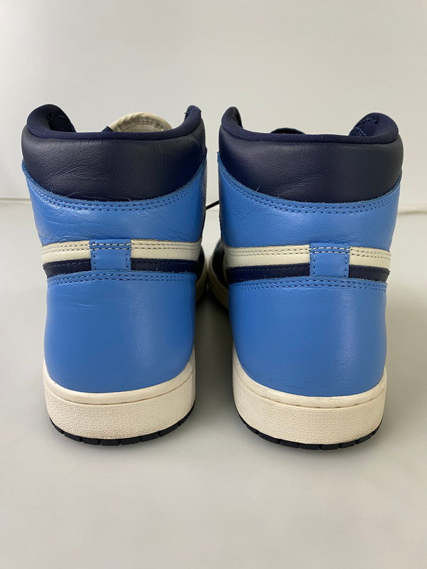 【中古品】【メンズ】 NIKE ナイキ 555088-140 AIR JORDAN 1 RETRO HIGH OG "OBSIDIAN” 靴 シューズ 160-240903-AS-1-min サイズ：31.0cm カラー：ブルー/ホワイト/ブラック 万代Net店