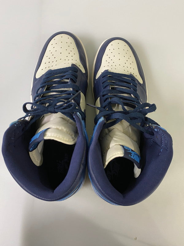 【中古品】【メンズ】 NIKE ナイキ 555088-140 AIR JORDAN 1 RETRO HIGH OG "OBSIDIAN” 靴 シューズ 160-240903-AS-1-min サイズ：31.0cm カラー：ブルー/ホワイト/ブラック 万代Net店