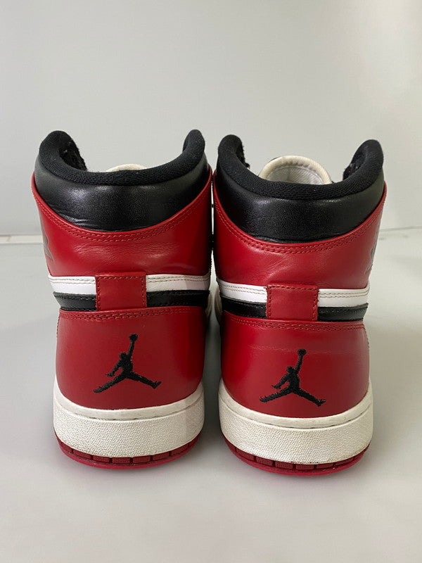 【中古品】【メンズ】 NIKE ナイキ 332550-163 AIR JORDAN １ RETRO HIGH ”CHICAGO” （2013） 靴 シューズ ハイカット 160-240903-AS-4-min サイズ：31.0cm カラー：レッド/ホワイト/ブラック 万代Net店