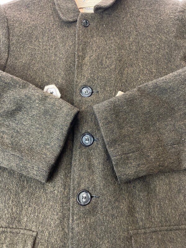 【中古品】【メンズ】  SEARS-FIELDMASTER- 50's WOOL CAR COAT フィールドマスター ウールカーコート アウター 146-240903-yn-11-min カラー：ブラウン系 万代Net店