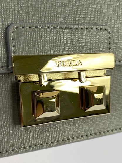 【LIFTる。景品】【中古品】【レディース】 Furla フルラ BELLA SHOULDER AND CROSSBODY BAG ベラ ショルダーアンド クロスボディバッグ 188-240909-me-18-min カラー：グレー 万代Net店