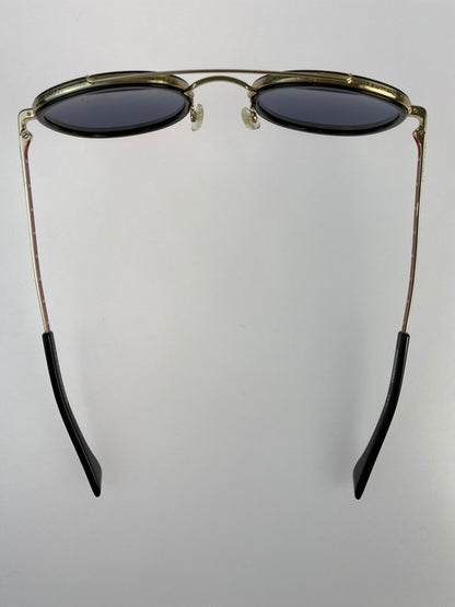 【中古美品】【メンズ】 DSQUARED2 ディースクエアード S 086KU SUNGLASSES D2 0011 サングラス メガネ  203-240909-em-4-min サイズ：51□24 140 カラー：ゴールド/ブルー 万代Net店