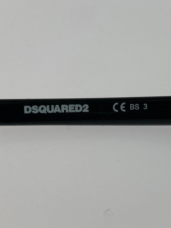 【中古美品】【メンズ】 DSQUARED2 ディースクエアード S 086KU SUNGLASSES D2 0011 サングラス メガネ  203-240909-em-4-min サイズ：51□24 140 カラー：ゴールド/ブルー 万代Net店