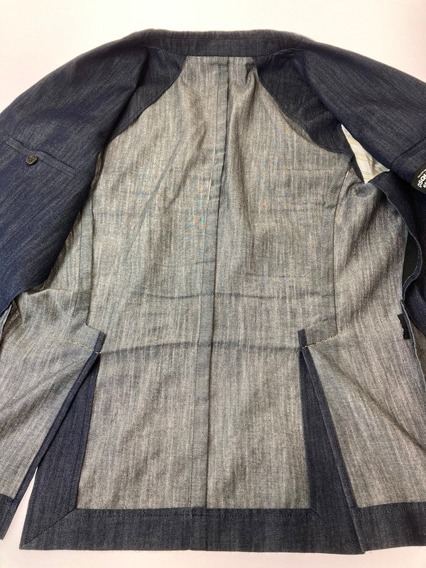 【中古品】【メンズ】 DSQUARED2 ディースクエアード DENIM SET UP S74FT0422 デニムセットアップ ジャケット ボトムス 141-240903-yn-07-min サイズ：42 カラー：ネイビー 万代Net店