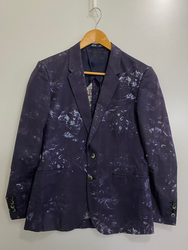 【中古品】【メンズ】 PS PAUL SMITH 2B TAILOREDJACKET PP-SL-58035 テーラードジャケット ライトアウター 141-240903-yn-17-min サイズ：M カラー：パープル 万代Net店